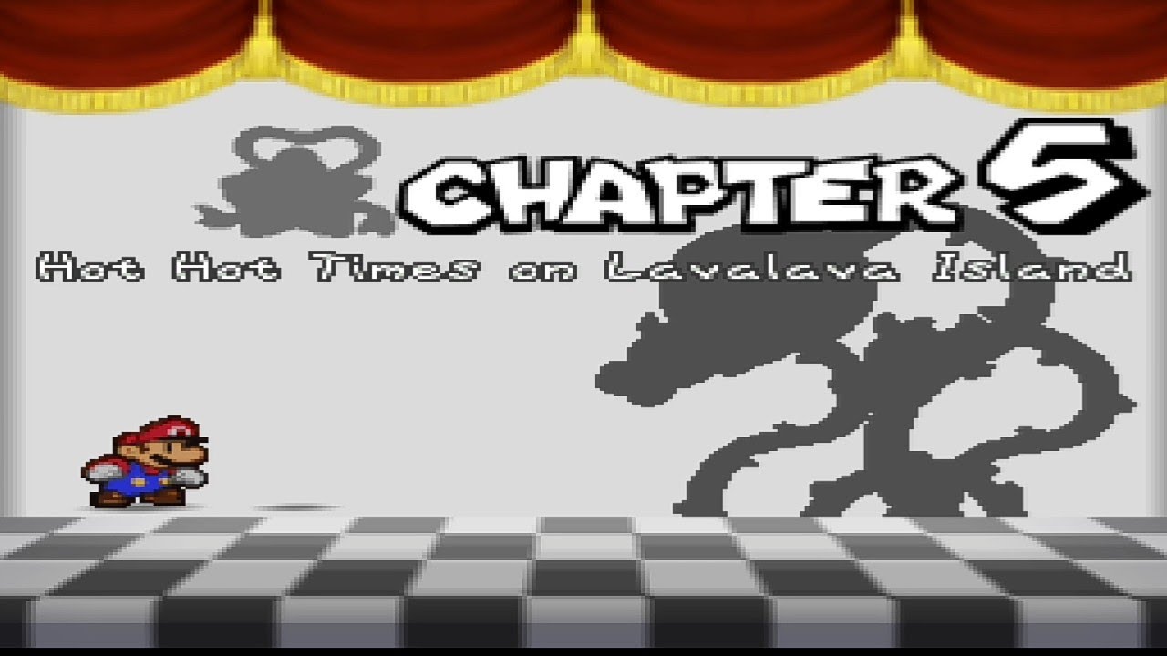 Paper Mario [N64] - Chapter 5: Hot Hot Times On Lavalava Island