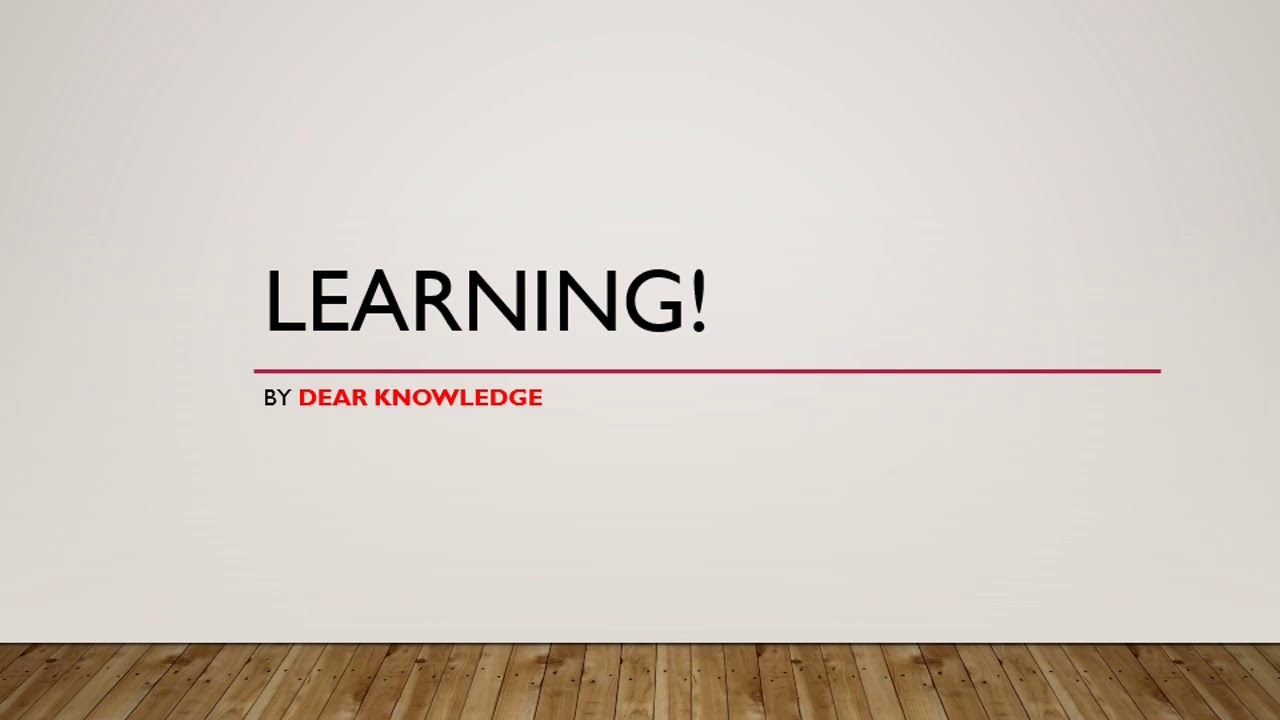 Learning |Classical conditioning in urdu