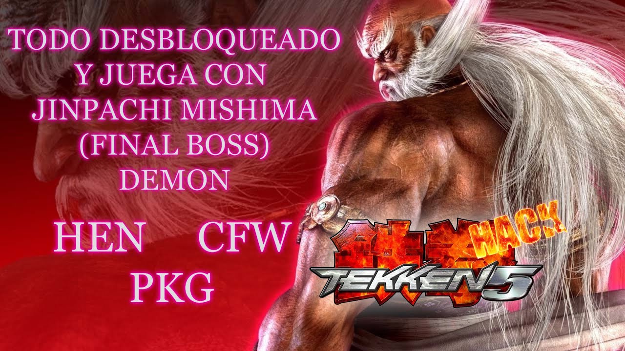 Jinpachi Mishima Desbloqueado En El Juego De PS2