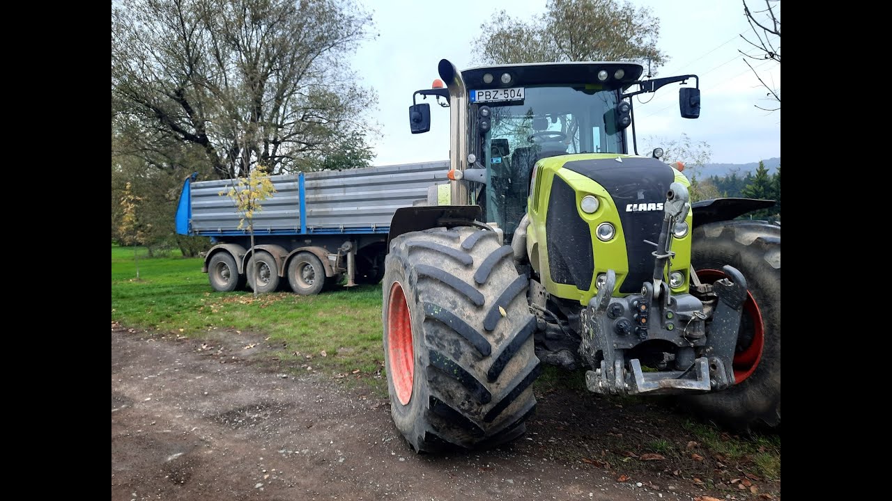 Agro Bükkösd Kft. Claas Arion 650 Straight Pipe Sound 2022