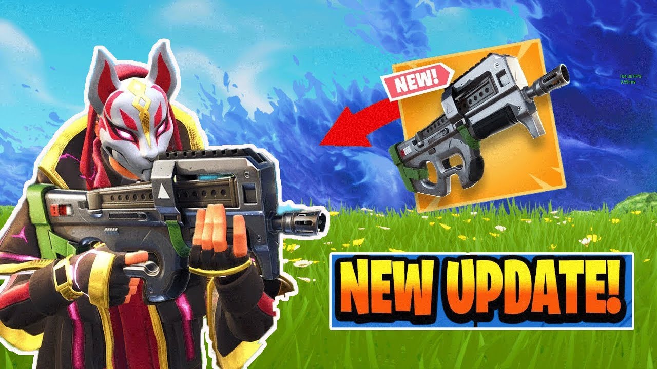 *NEW* LEGENDARY SMG GAMEPLAY In Fortnite: Battle Royale