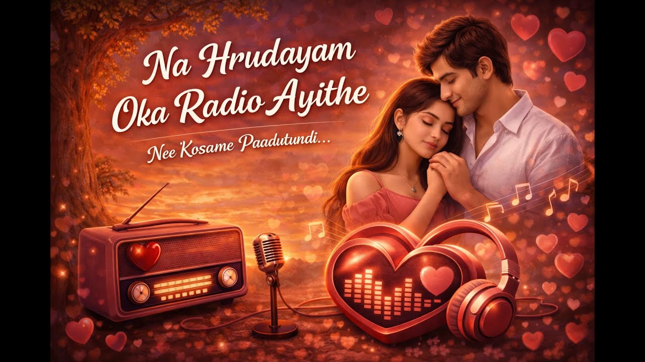 Na Hrudayam Oka Radio Ayithe – Telugu Love Song | Romantic Melody