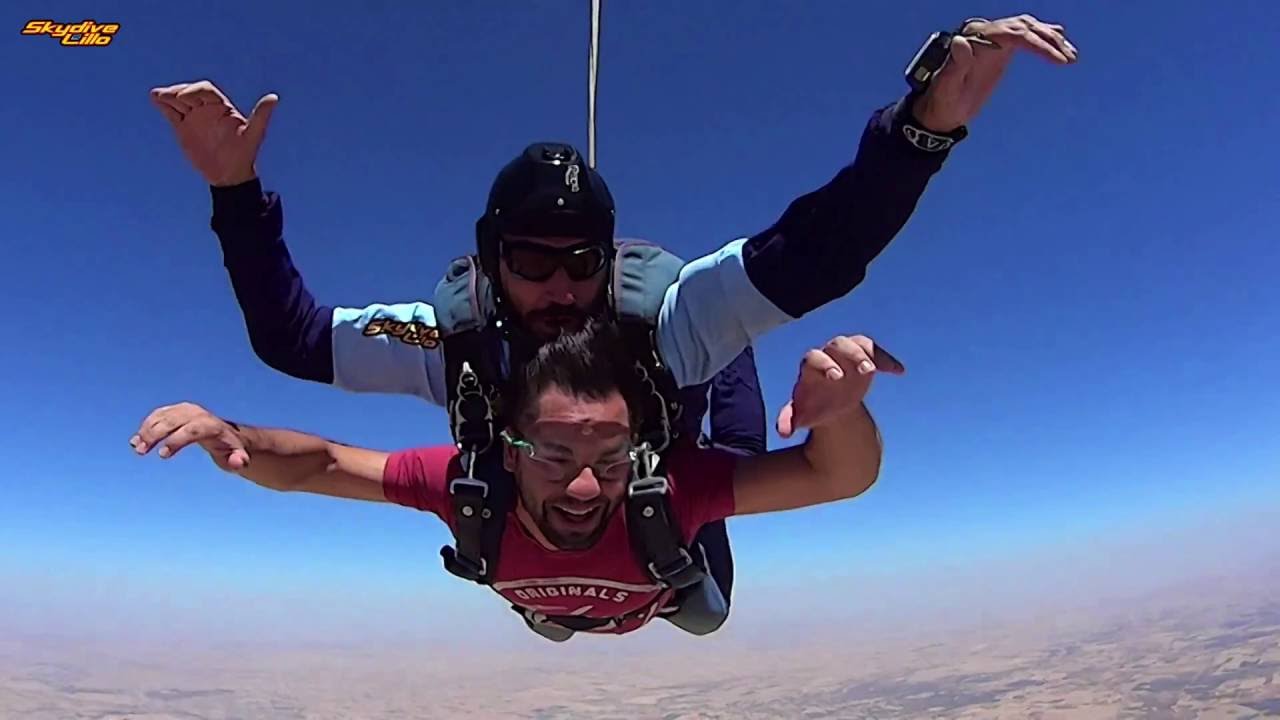 Pablo Olmeda - Salto en T&aacute;ndem en Lillo