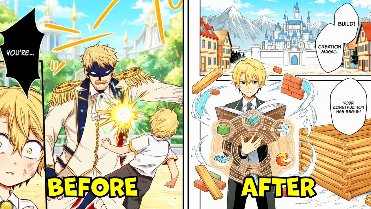 BANISHED BY FAMILY AS 'CURSED,' NOBLE AWAKENS 'CHEAT CRAFTING MAGIC' & DIVINE CREATOR | MANGA RECAP