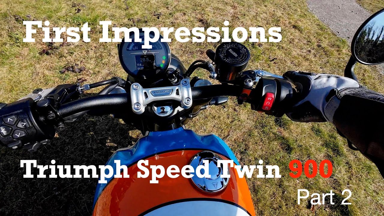 First Impressions Triumph Speed Twin 900 Part 2