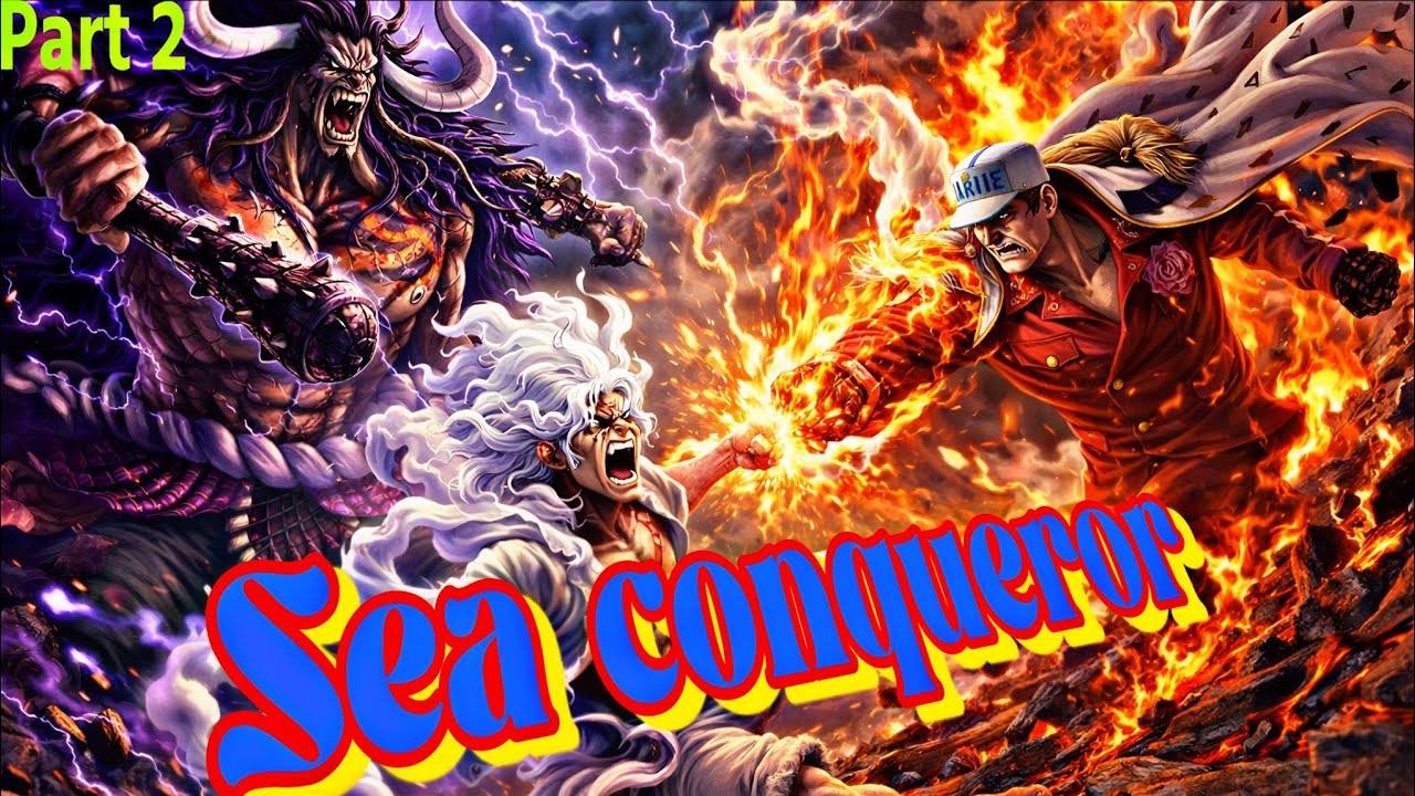 Luffy vs Akainu and Kaido The Strongest Beast Creature 