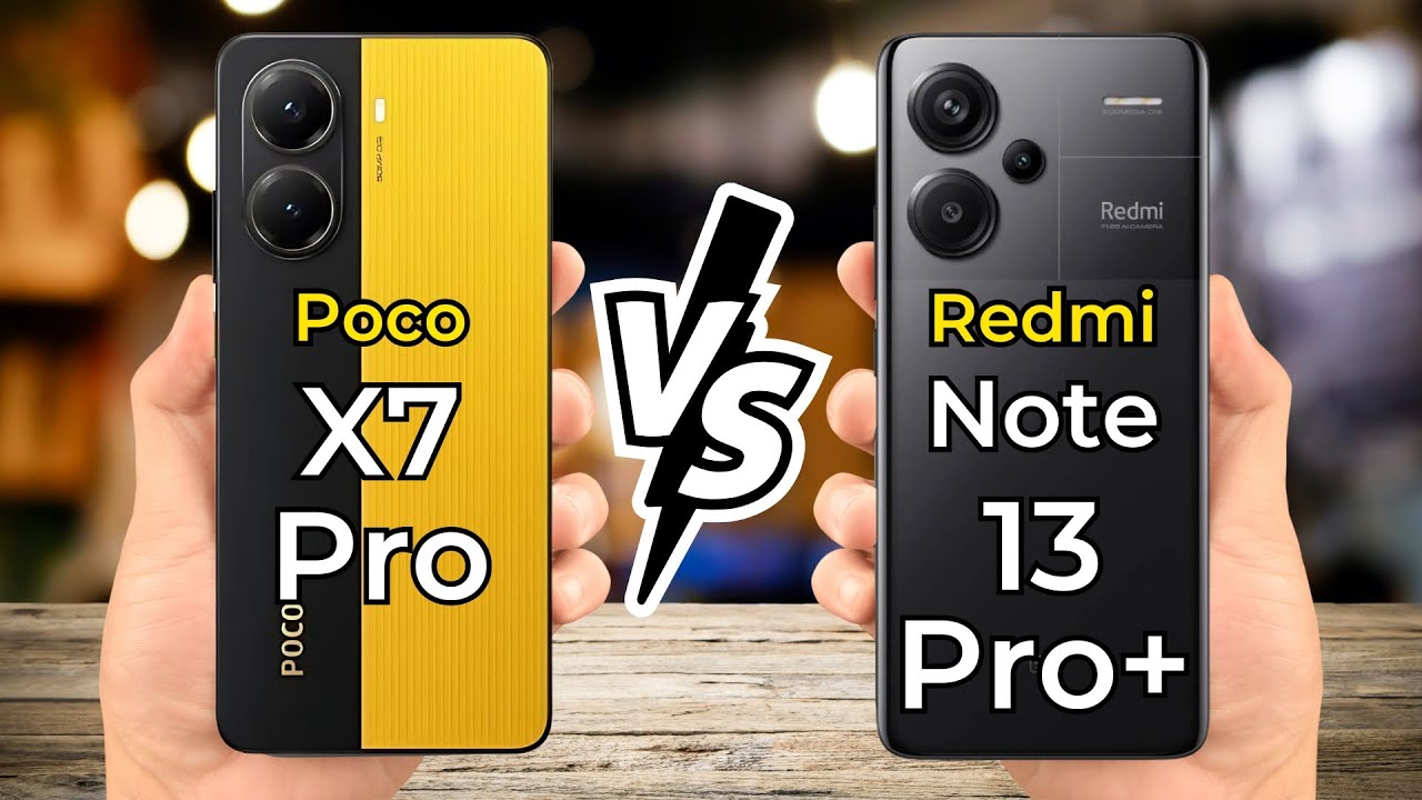 Poco X7 Pro Vs Redmi Note 13 Pro Plus 🔥 Full Specs Comparison