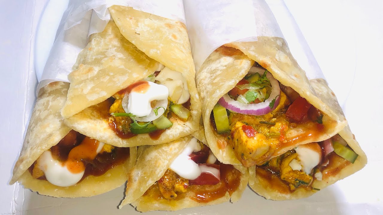 Paratha roll recipe by delicious food by saira
