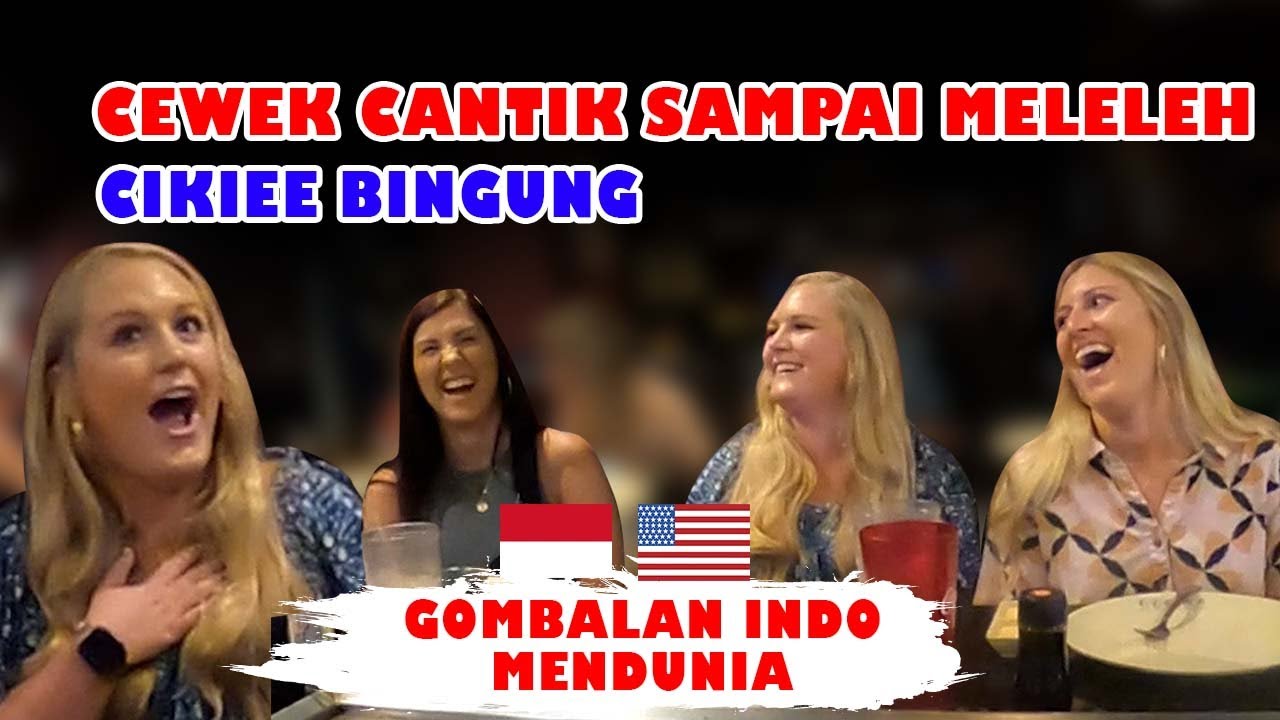 CEWEK CANTIK SAMPAI BINGUNG 😕GOMBALAN INDO MENDUNIA ❗