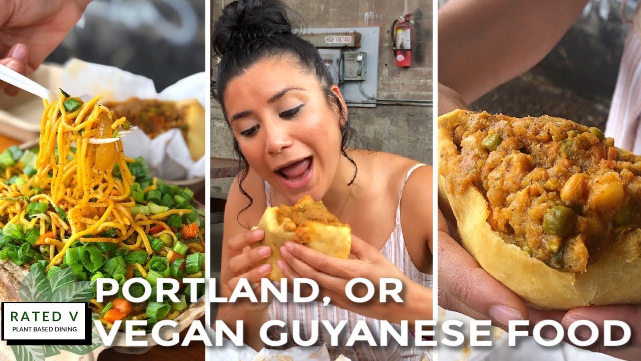 THE ONLY GUYANESE FOOD SERVED ON THE WEST COAST | BAKE ON THE RUN PORTLAND FOOD CART