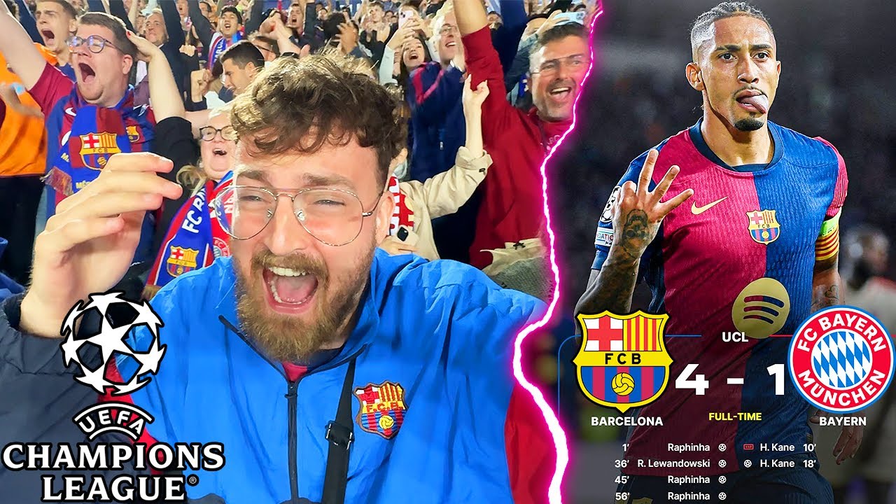 FC Barcelona vs. FC Bayern - UCL Stadionvlog 🤩🔥 | ICH GLAUBE, ICH TRÄUME... | ViscaBarca
