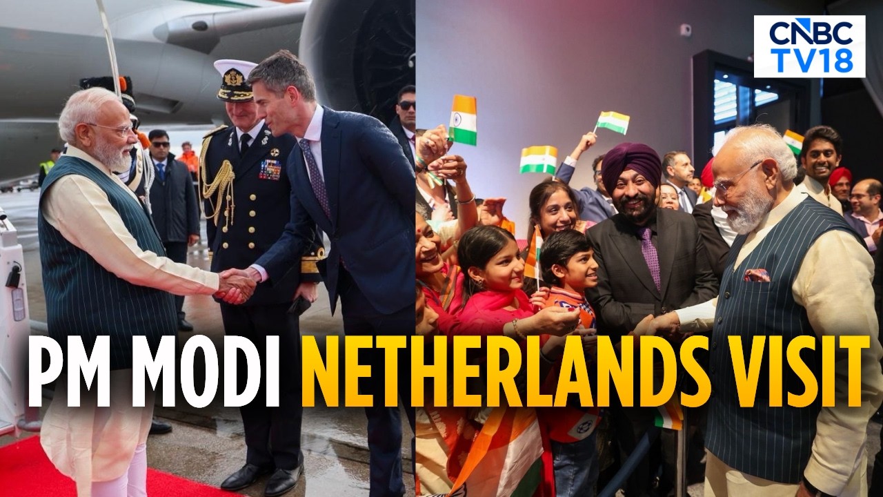 WATCH: PM Modi&rsquo;s Netherlands Visit Highlights India-EU Economic Momentum | N18G