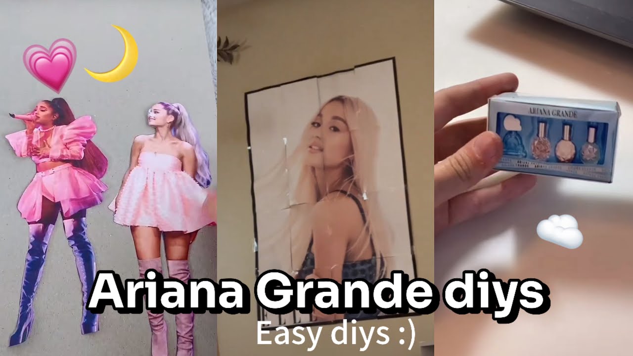 ARIANA GRANDE DIYS 💗 (Ariana grande stand, stickers and more!)