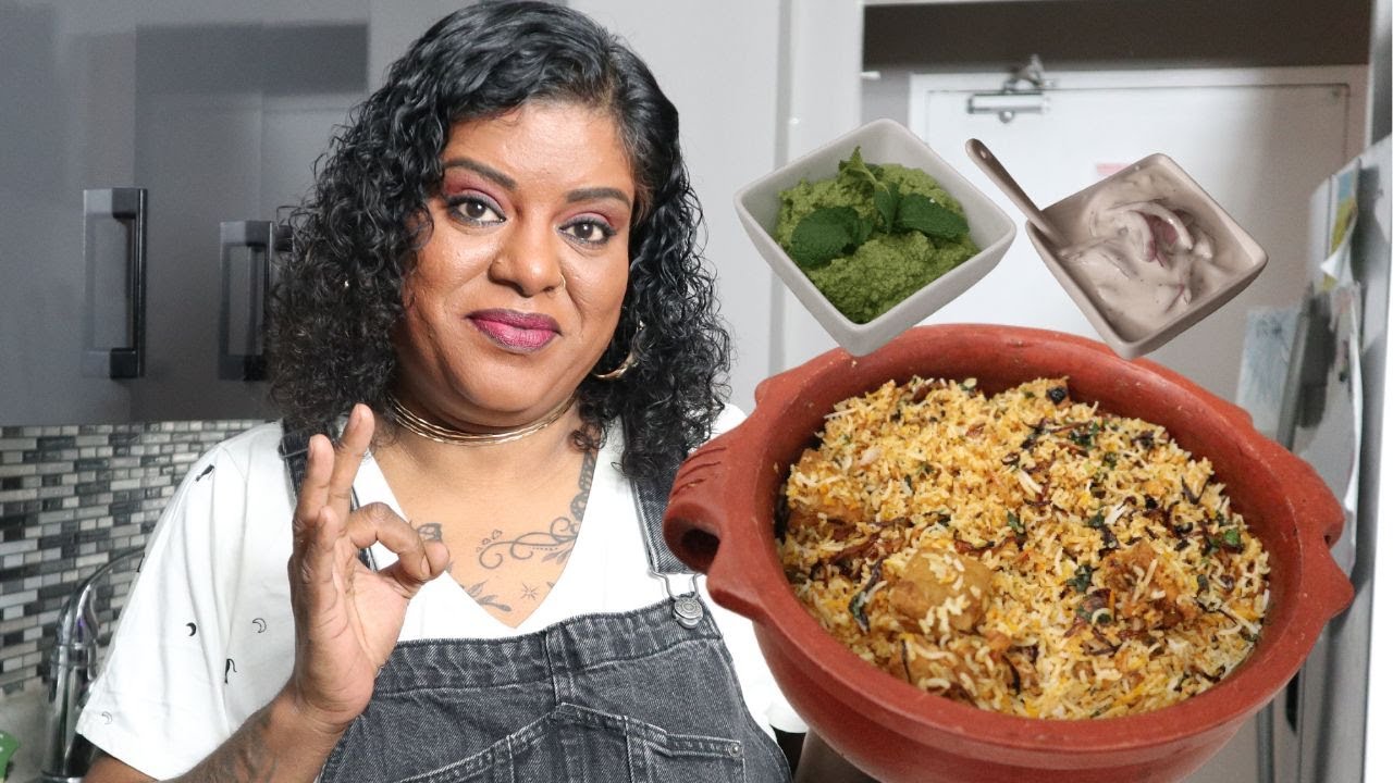 ருசிக்க ருசிக்க மீன் பிரியாணி, வெங்காய சம்பல், புதினா சட்னி || BEGINNERS Fish Dum Biryani Full Meal