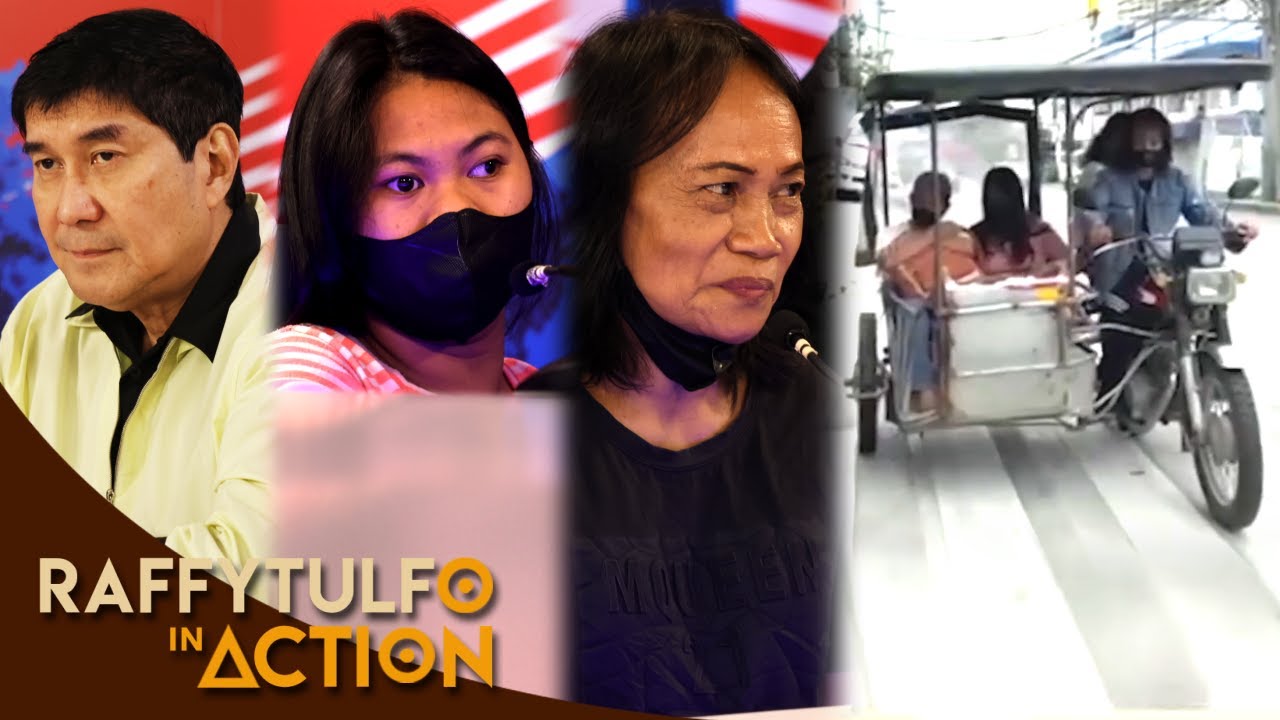MAG-INA, NAG-TRICYCLE MULA PAMPANGA PARA MAKAPUNTA SA RTIA!