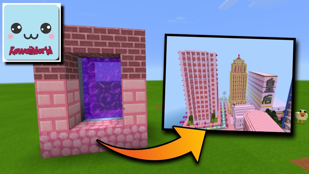 How to make a Portal to City Dimension in KawaiiWorld