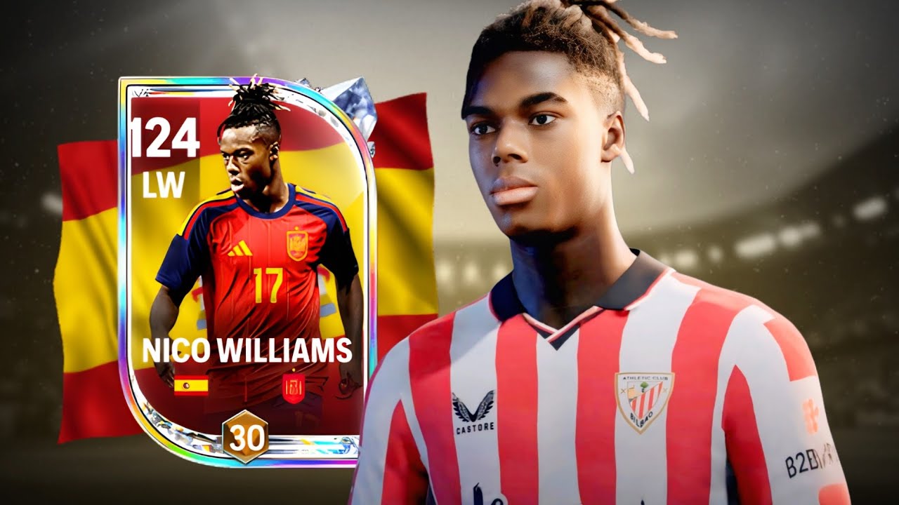 119 OVR NICO WILLIAMS FC MOBILE 🤯 BEST EXCHANGE PLAYER NICO WILLIAMS FC MOBILE || LION HINDI