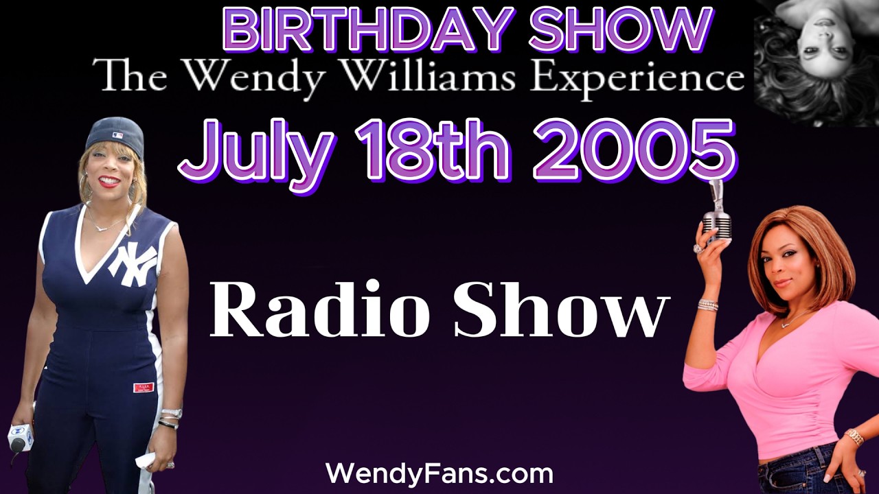 July 18th 2005 Of The Wendy Williams Experience - Birthday Show - Jonathan Plummer Interview