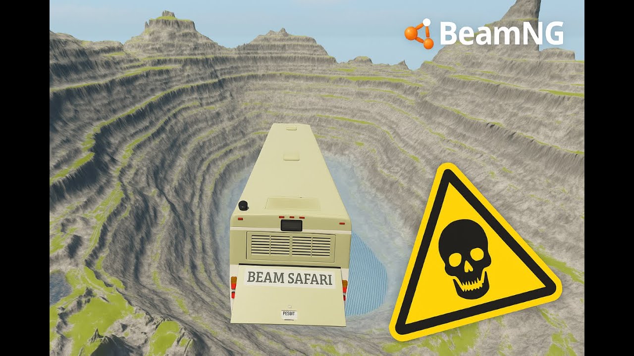 UJI NYALI! Menguji Map “LEAP OF DEATH” di BeamNG.drive – Jatuh TANPA AMPUN! 💀