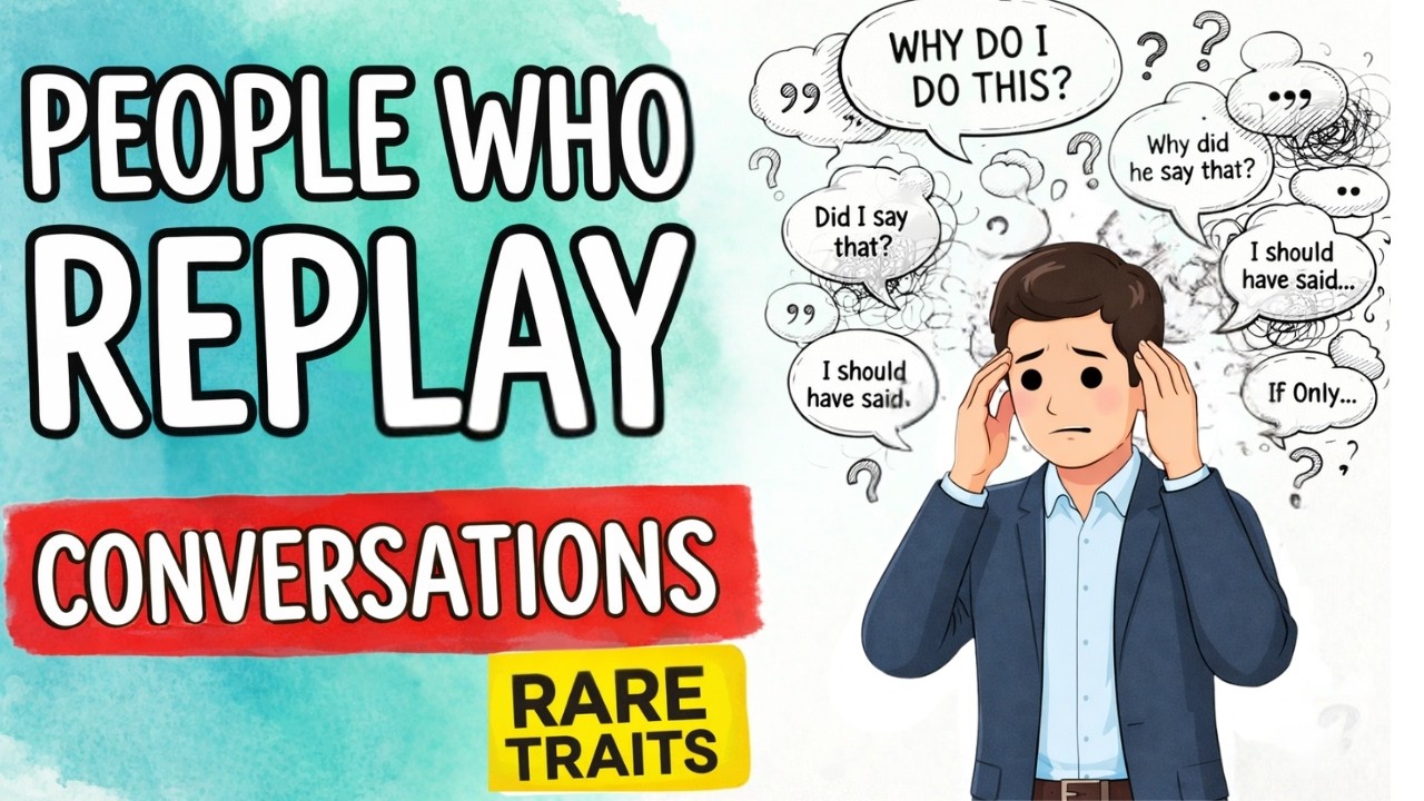 If You Replay Conversations in Your Head, You Have These Rare Traits