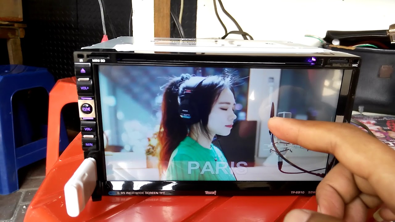 Doubledin Tv THUMP dvd usb bluetooth MP4