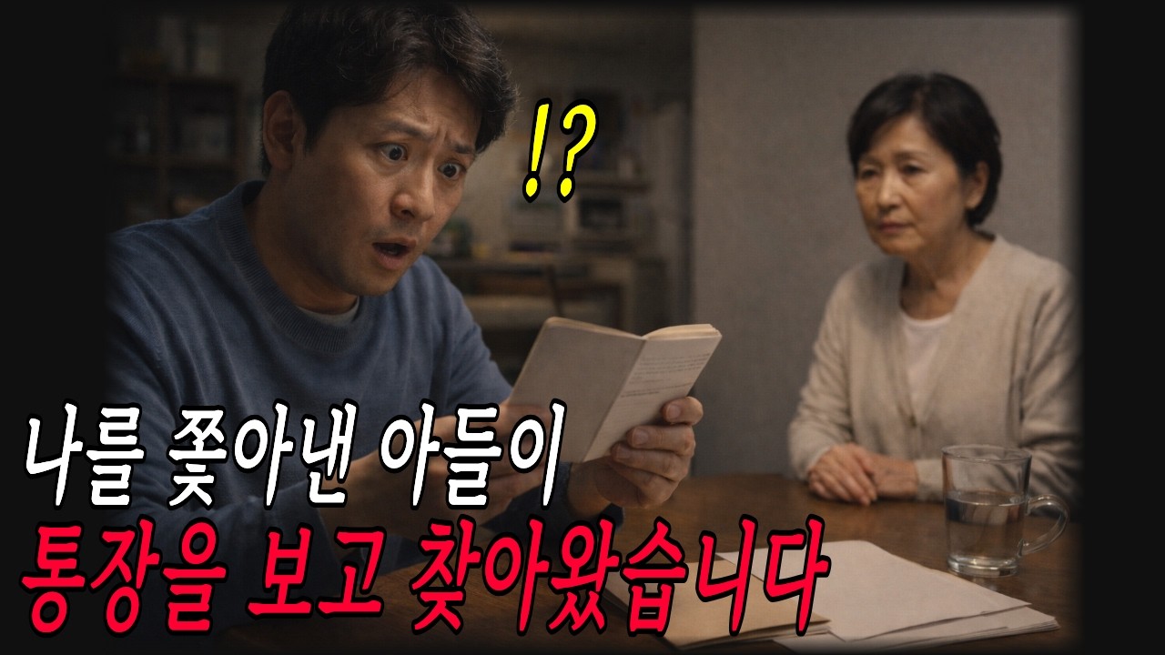나를 쫓아낸 아들이 통장을 보고 찾아왔습니다 | 감동 드라마 | 사연