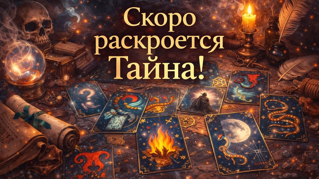 Какая Тайна скоро откроется? Гадание карточки Tarot 