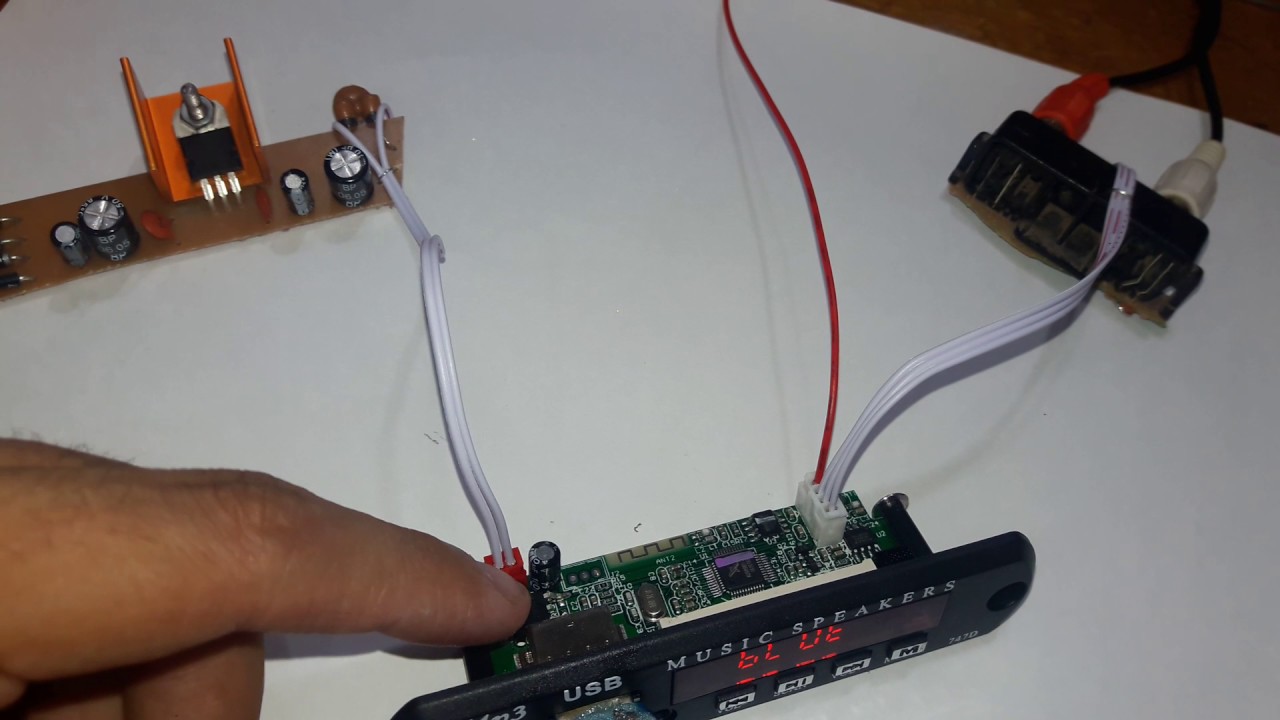 Modulo Mp3 Bluetooth Fm Micro Sd Aux 747d Parte 1
