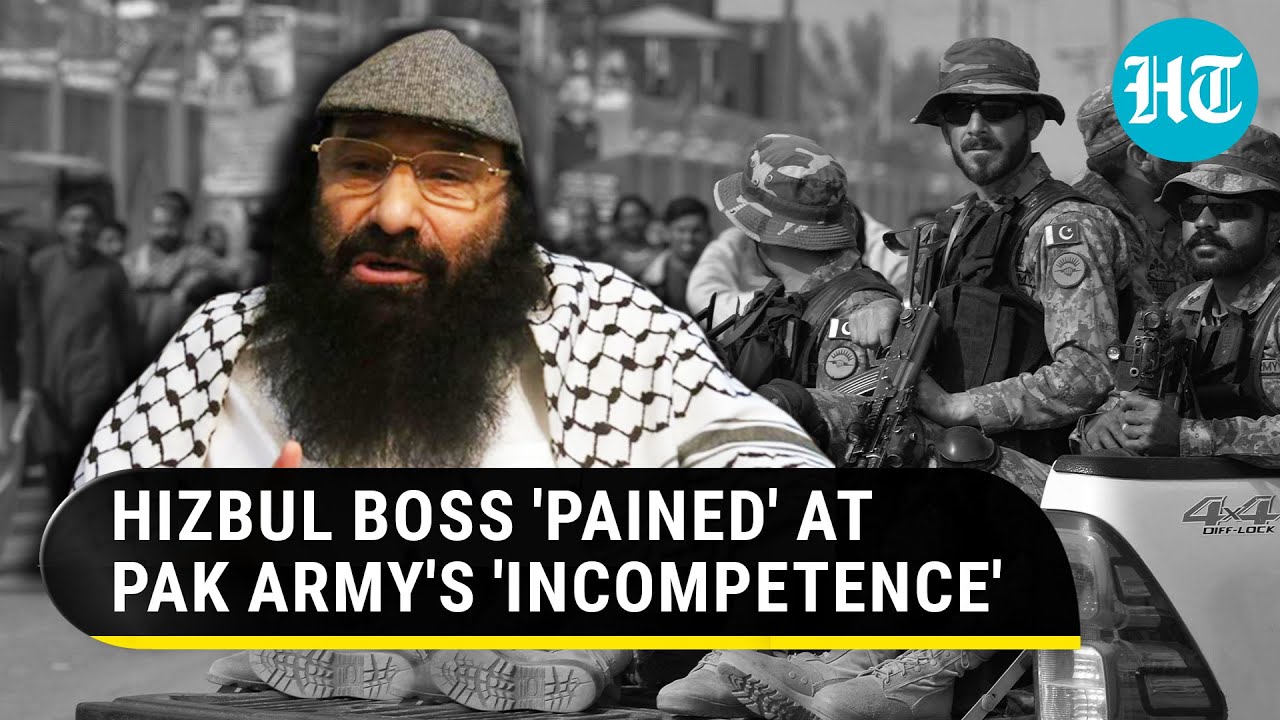 Hizbul chief Salahuddin fumes at Pak Army's Kashmir 'incompetence'; 'Painful revelations...'