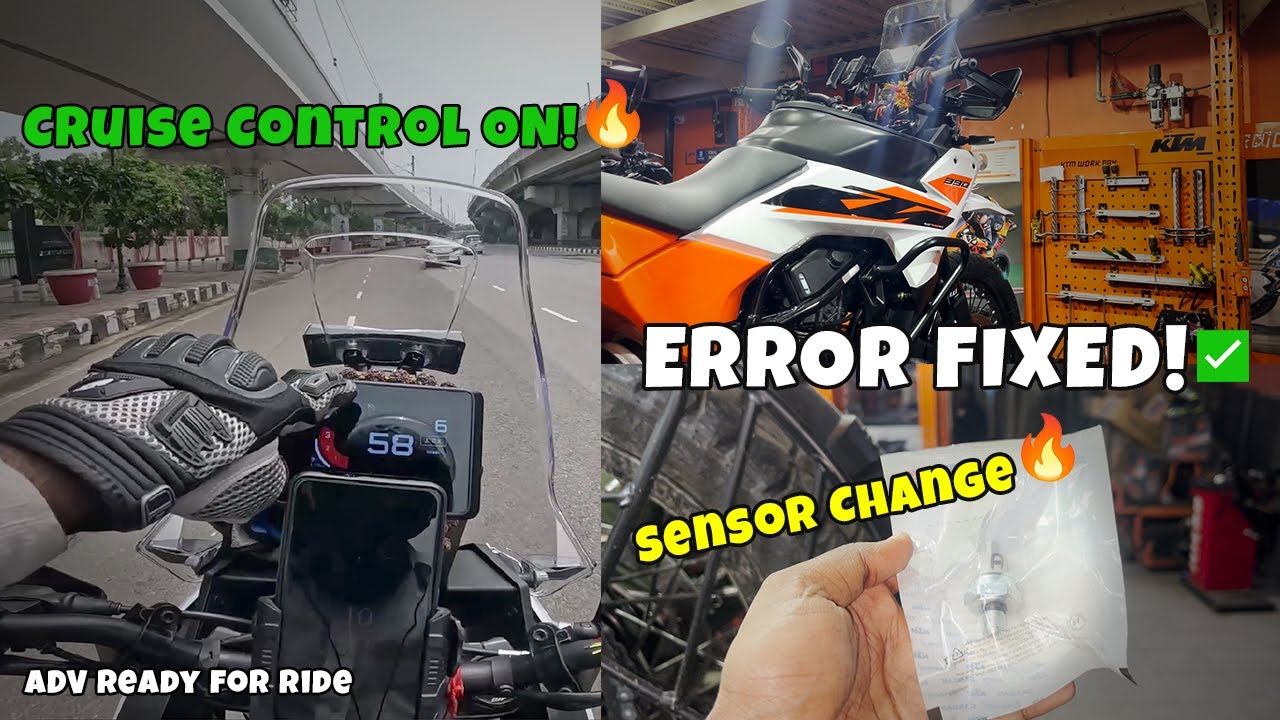 KTM ADV 390 Error Ka Asli Reason Mila Workshop Mein! | Cruise Control ON Now 🚀