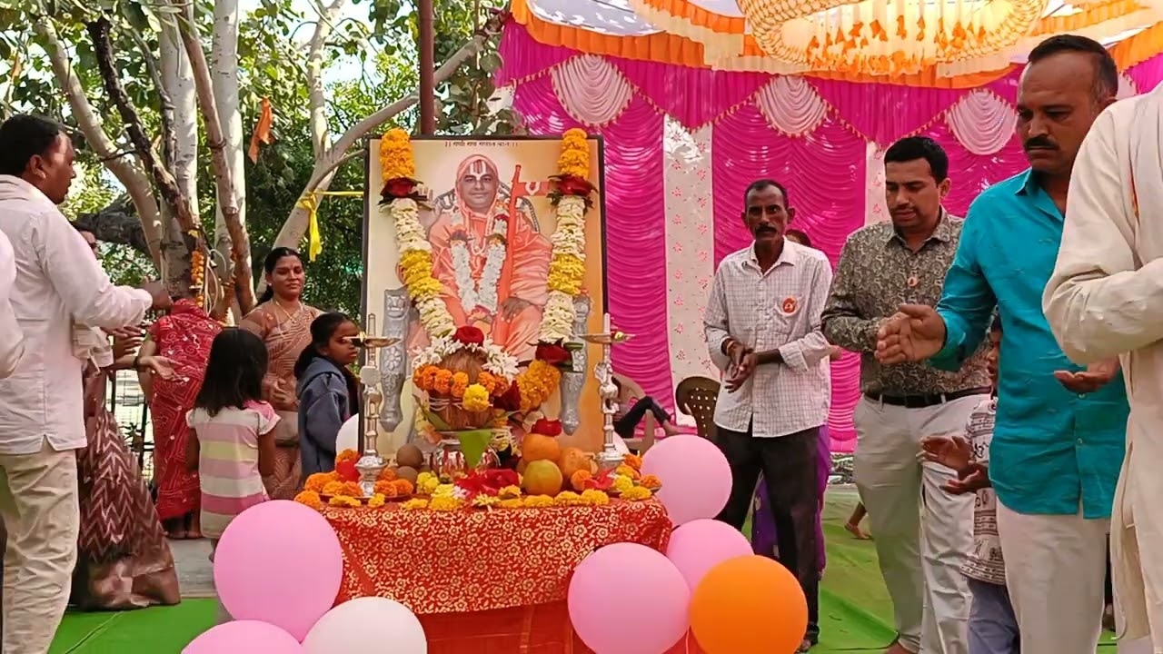 अखंड हरिनाम सप्ताहात म्हाडा कॉलनी नविन कौठा नांदेड नरेंद्राचार्य महाराज नामयज्ञ प्रवचन सोहळा संपन्न