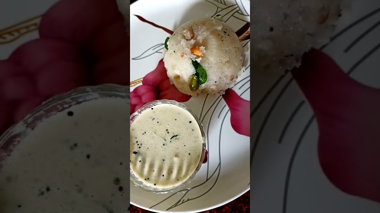 rava upma coconut chutney