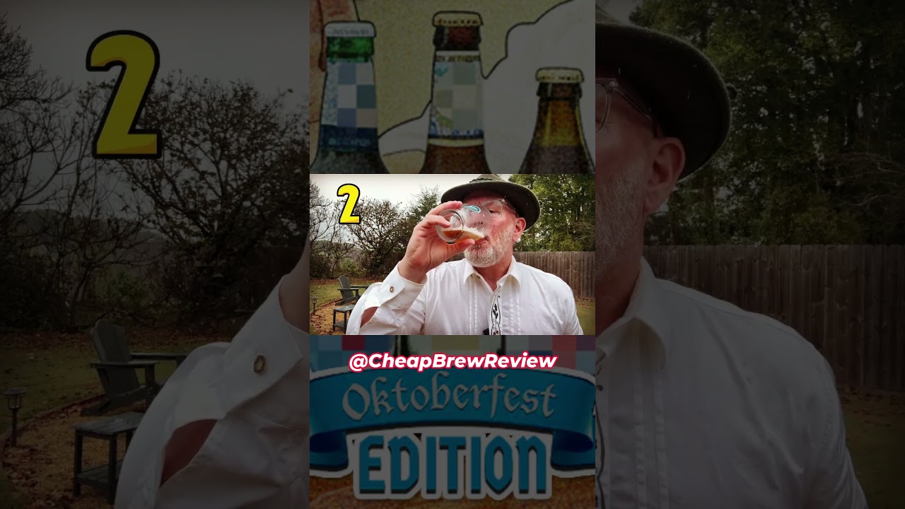 Три лучших немецких пива для фестиваля Октоберфест по версии A Beer Snob's Cheap Brew Review 