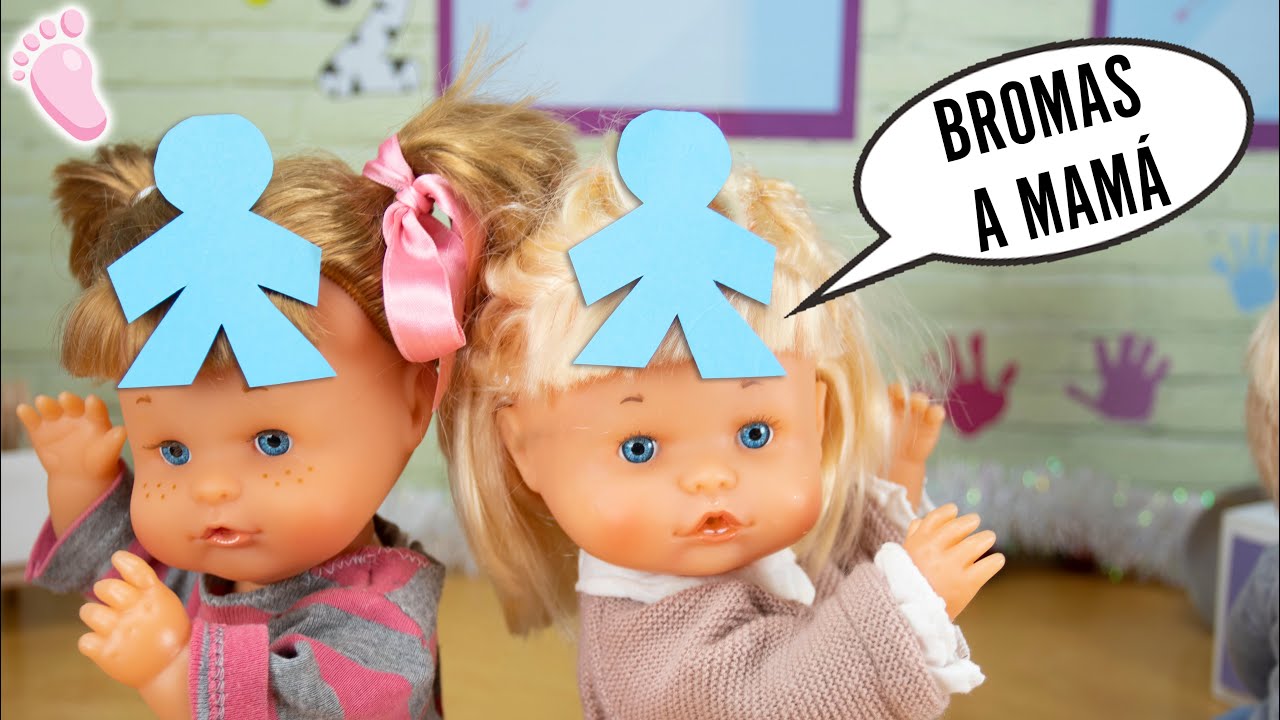 😂 Noa, Noé y todos sus amigos del cole GASTAN BROMAS a mamá 😃 ¿Sal en el café? 🤢 INOCENTADAS