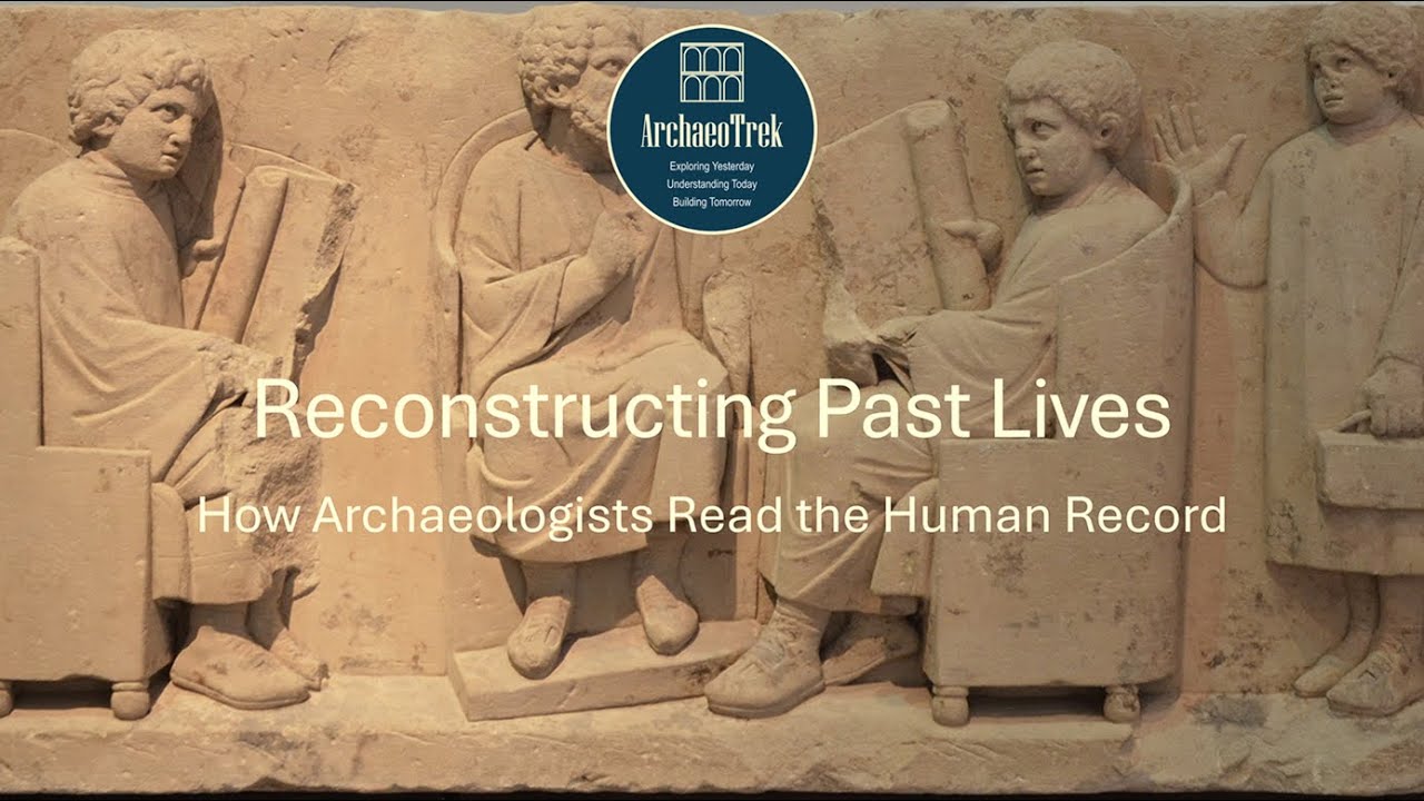1.6 ArchaeoTrekOnline - Reconstructing Past Lives. How Archaeologists Read the Human Record