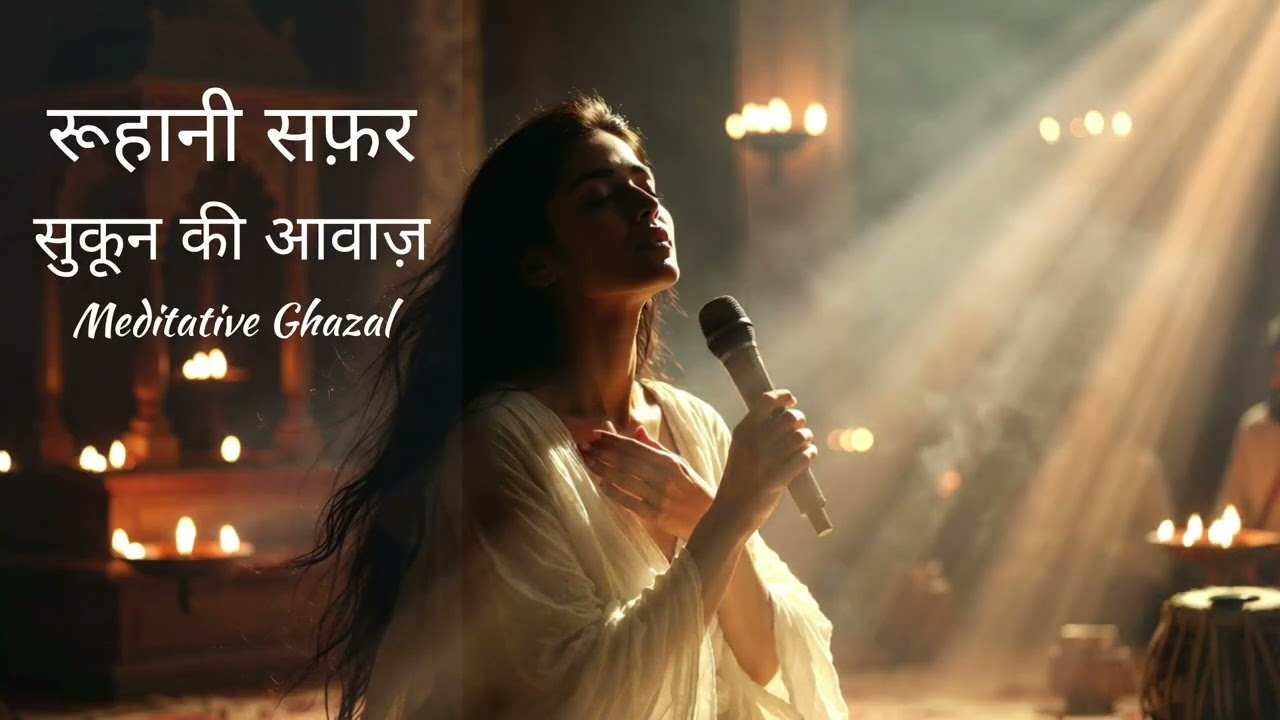 रूहानी सफ़र | Meditative Ghazal | Soul Connection | Peaceful Female Vocals