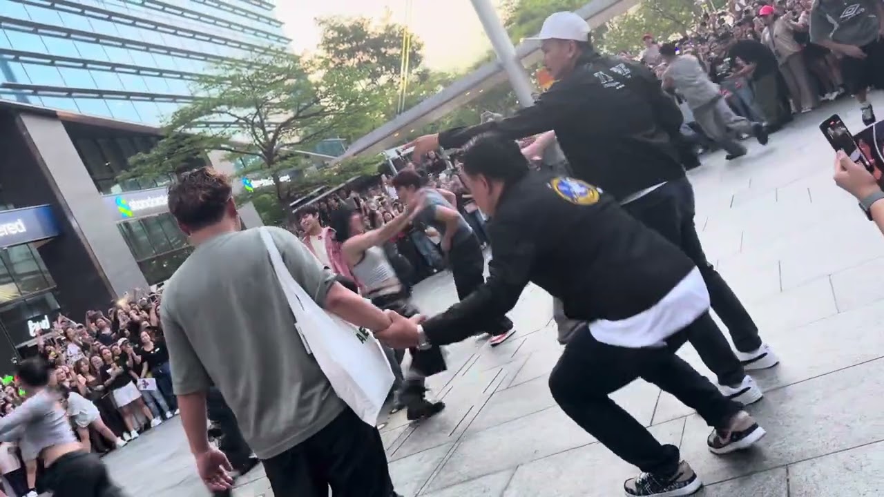 SB19 busking in SG