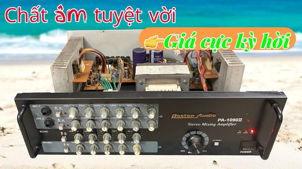 “Thanh Lý Giá Hời” Amply Boston 1090II Chất Âm Tuyệt Vời | 1tr2 ☎️036.828.6636
