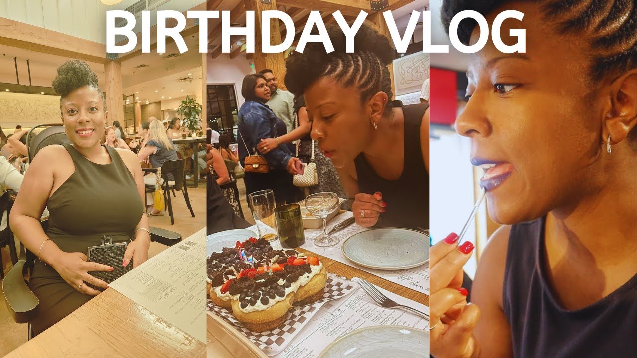 34TH BIRTHDAY VLOG| Making Custom Lipstick at Lip Lab, Fancy Dinner + Night Out in Dallas Lounge