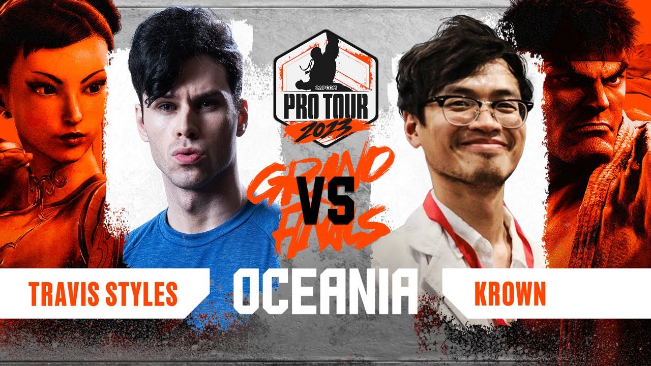 Travis Styles (Ryu) vs. Krown (Chun-Li) - Grand Final - CPT Oceania 2023
