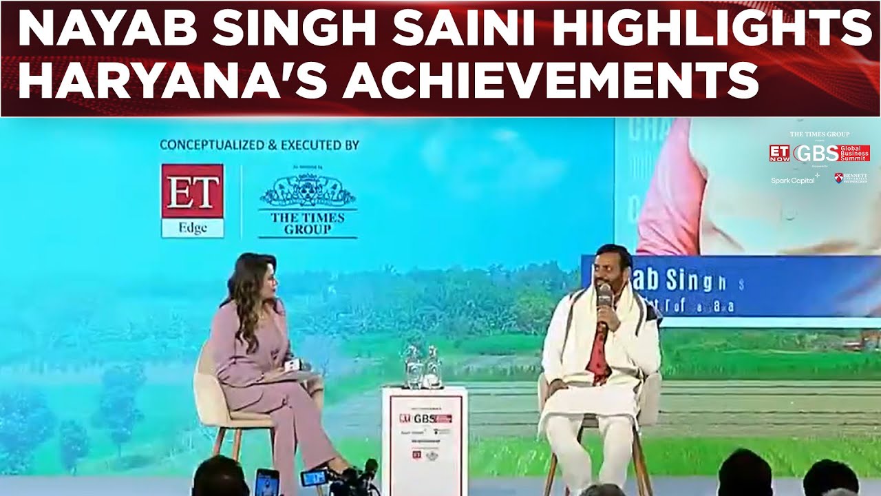 'Haryana To Play Important Role In PM's Viksit Bharat Resolution': CM Nayab Singh Saini At GBS