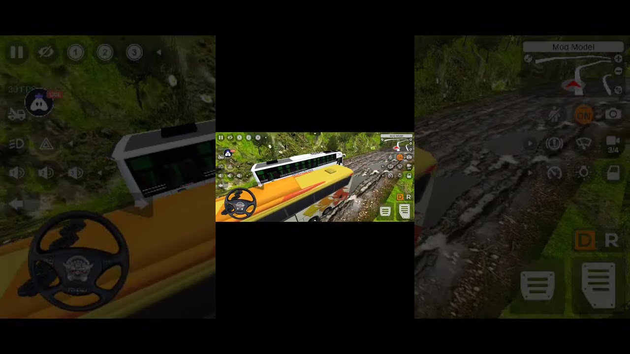 💥 Extreme🚍🚛🚘 Driving Game 172 #bussid#Truckgame #bussidmod#bussimulatorindonesia#livestream
