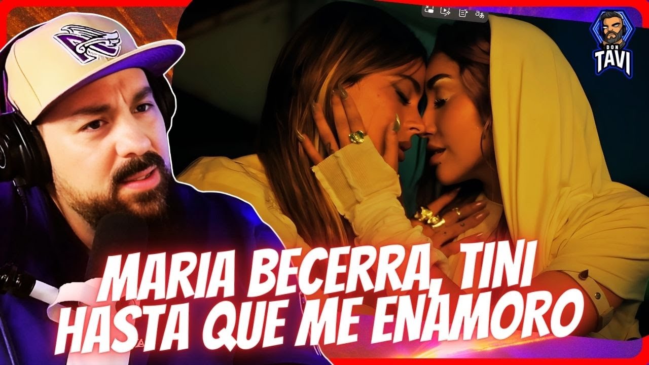 REACCION A Maria Becerra, TINI - HASTA QUE ME ENAMORO (Official Video) | SHANINA: PARTE III