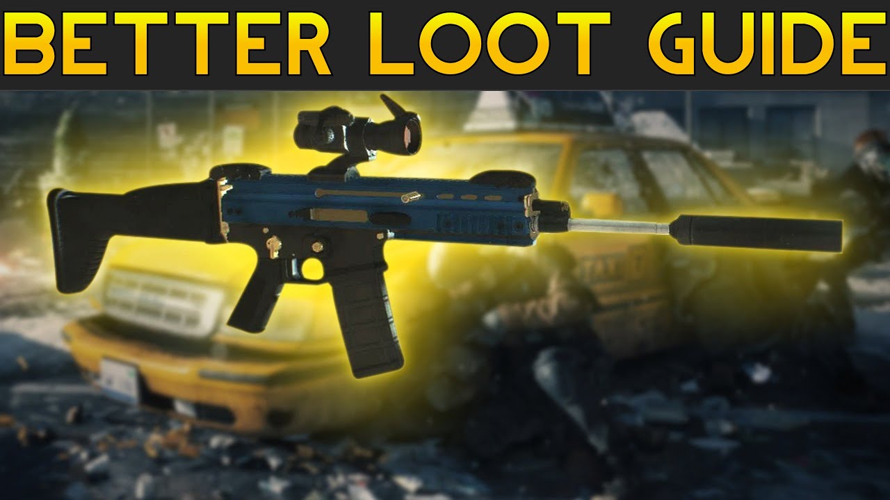 The Division - How To Get High End Loot Drops With Scavenging