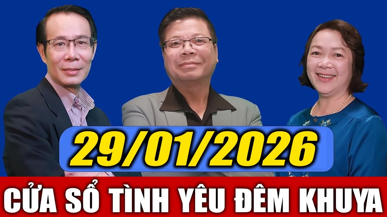 Nghe Cửa Sổ Tình Yêu VOV Đêm Khuya Ngày 29/01/2026 | Đinh Đoàn Tư Vấn Cửa Sổ Tình Yêu