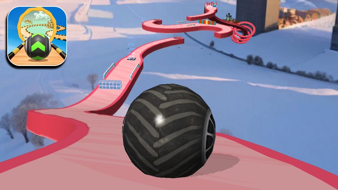 Sky Rolling Ball 3D Gameplay Speedrun iOS Android Level 328