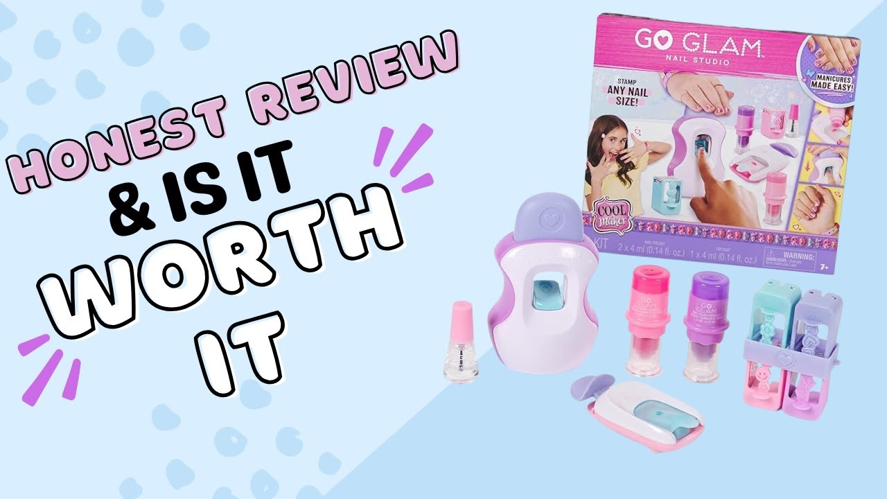 Cool Maker GO GLAM Studio Nail Kit Review & Demo!