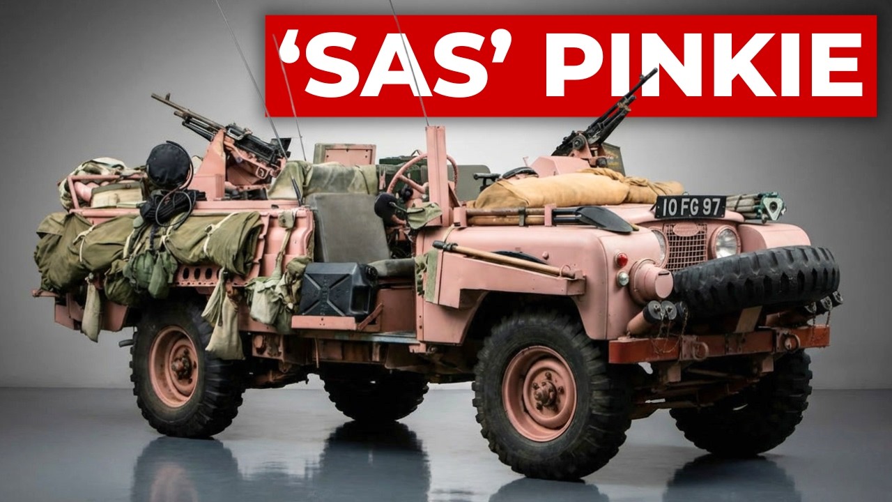 Why This 'Ridiculous' Pink British Land Rover Was The SAS's Deadliest Desert Weapon