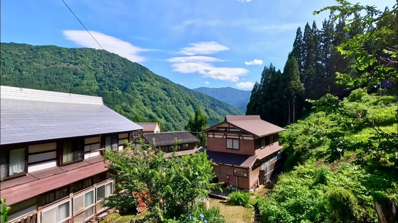 4K Japan Walk | Countryside Village Walking Tour in Toyama, Japan