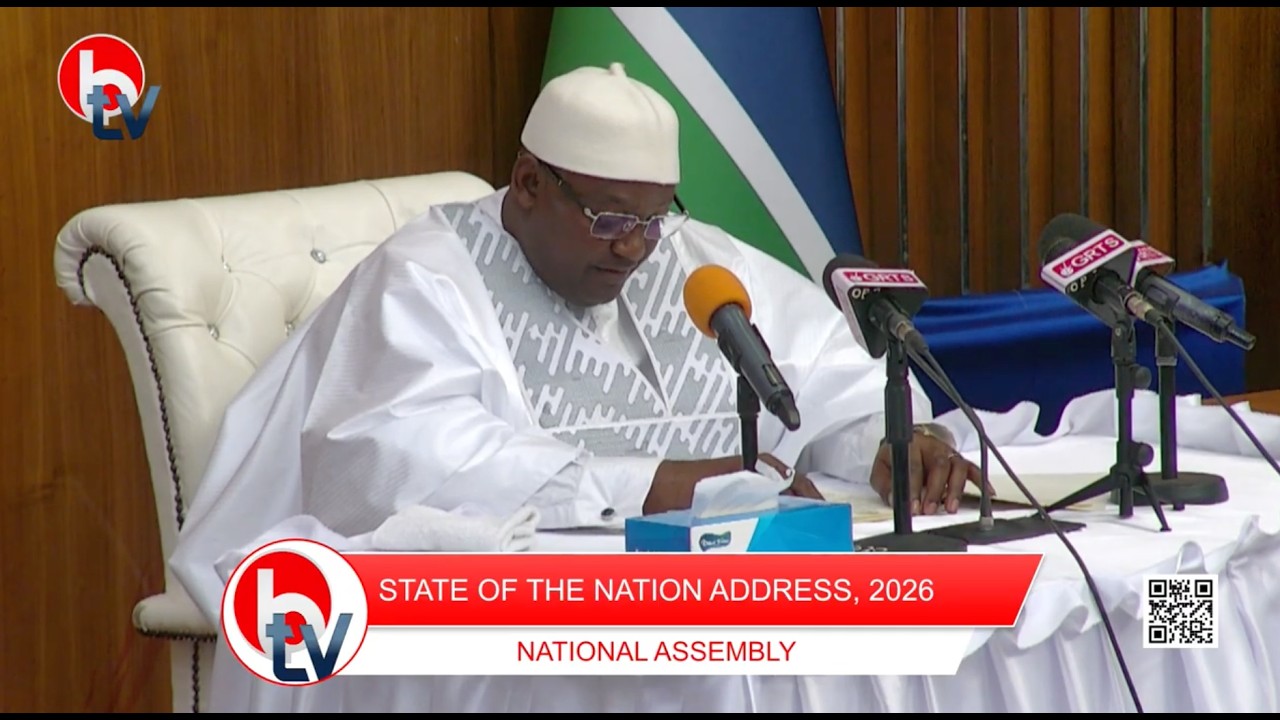 President Barrow Delivers State of The Nation Address, 2026